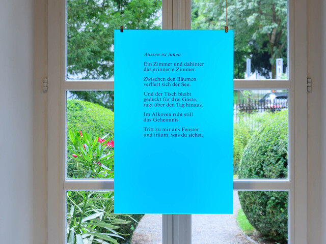 Aussen ist innen – Klaus Merz